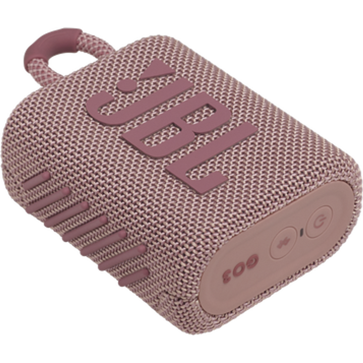 JBL GO 3 Tragbarer wasserdichter Bluetooth-Lautsprecher pink Bluetooth-Lautsprecher, wasserdicht, pink – Bild 8