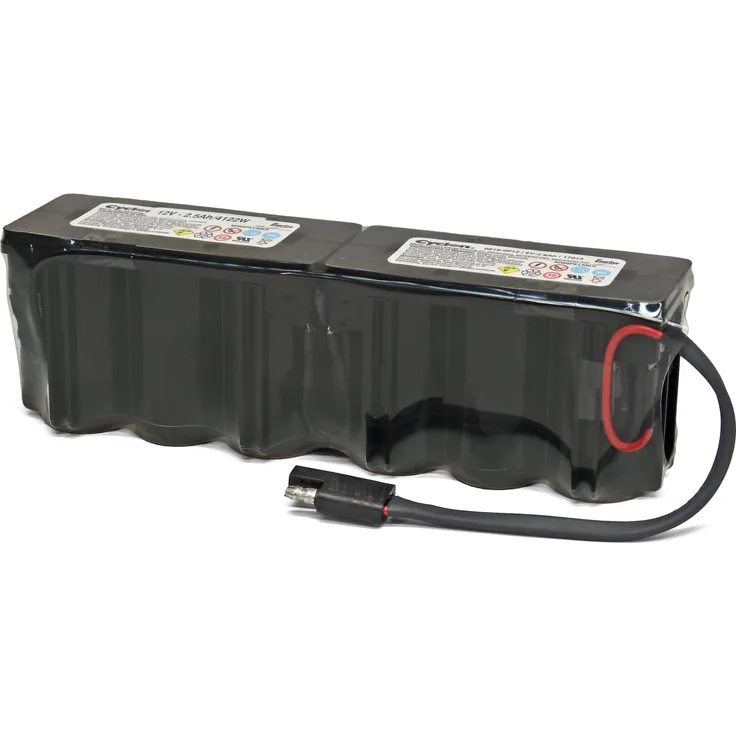 Hawker Cyclon 0819-0017 Monoblock 12V 2,5Ah Blei PB Akku Stecker + Kabel SAEJ-928A-3