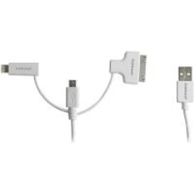 Hähnel - Lade-/Datenkabel - Lightning / USB - USB (M) bis Apple Dock, Micro-USB Typ B, Lightning (M) - 1.5 m