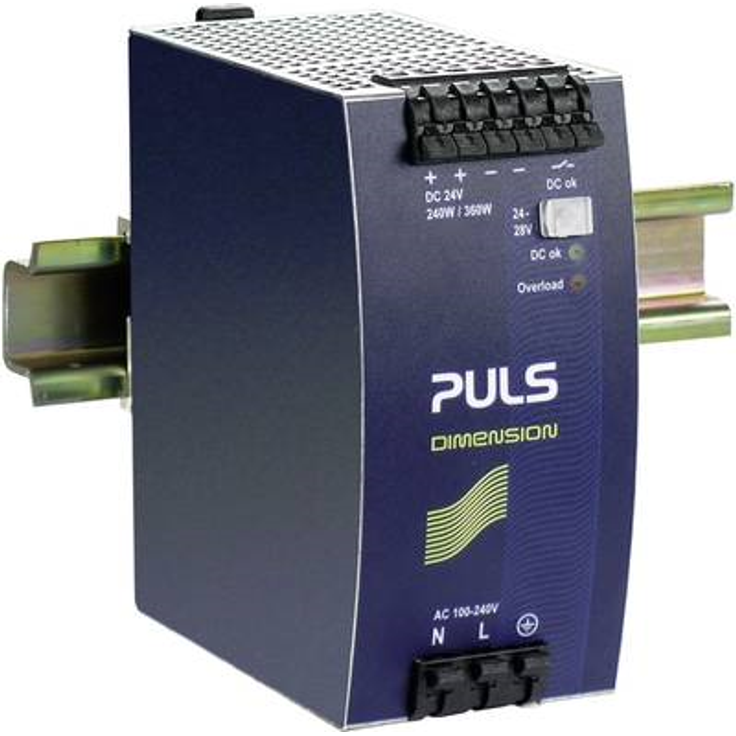 Puls DIMENSION QS10.241 Hutschienen-Schaltnetzteil, DIN-Netzgerät 24 V/DC/10 A 240 W (QS10.241)