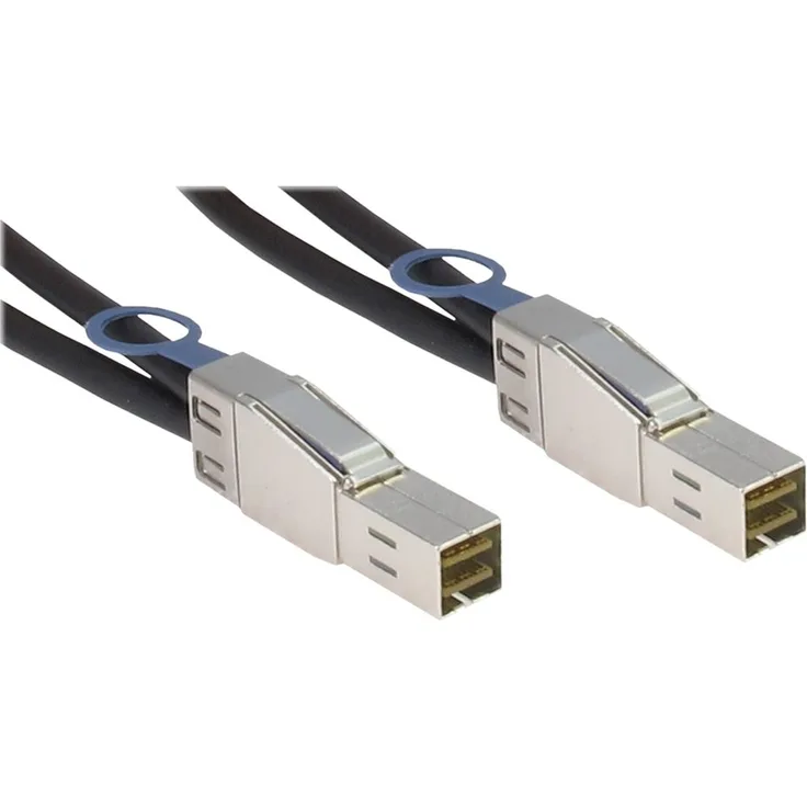Inter-Tech, 1 m, Schwarz (88885008)