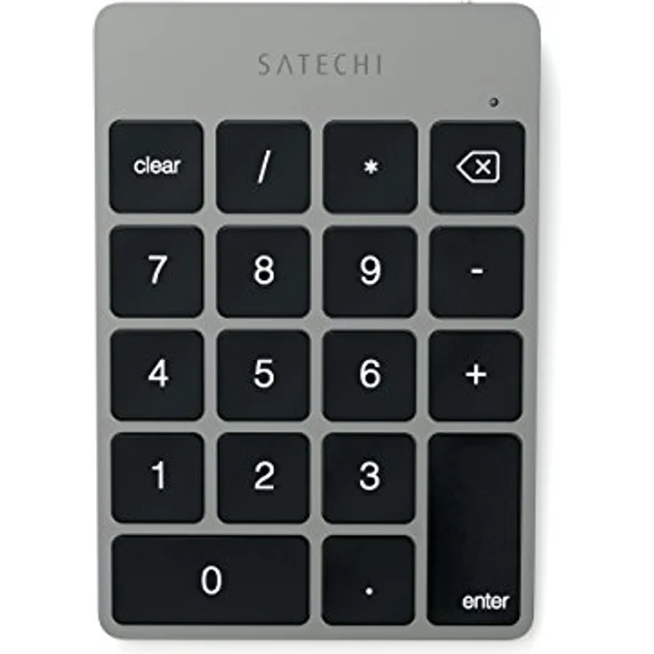 Satechi Aluminum Slim - Tastenfeld - Bluetooth - Space-grau (ST-SALKPM) – Bild 1
