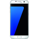 Samsung Galaxy S7 Edge Smartphone 13,97cm Pixel (5,5 Zoll) Super-AMOLED-Display, 32GB interner Speicher, 4GB RAM, Android, White Pearl