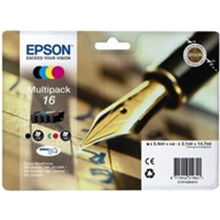 Epson C13T16264022 3.1ml 5.4ml 175Seiten 165Seiten Schwarz, Gelb Tintenpatrone – Bild 1