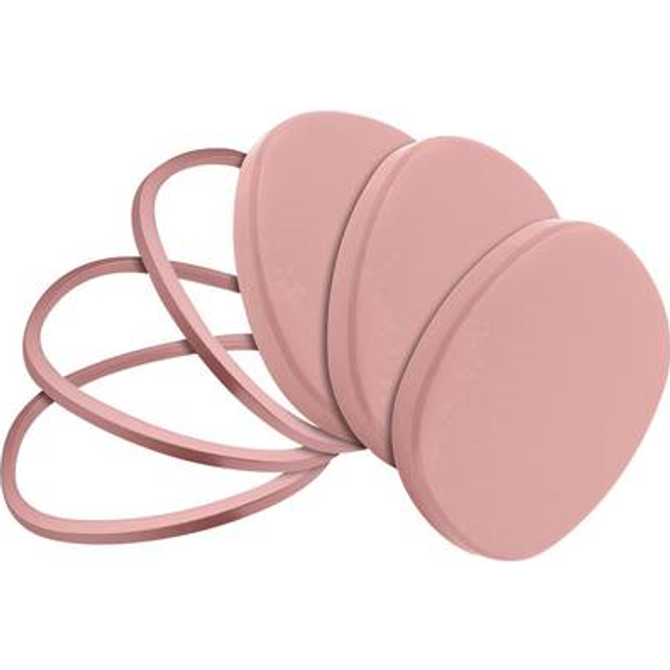 Eurotronic Z-Wave Plus Designblende - 3er Set Farbblenden für Energiesparregler - Heizthermostat Z-Wave - Color Spot individuelles Design Light Pink