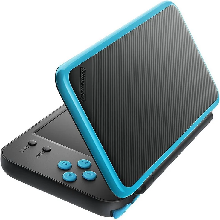 New Nintendo 2DS XL Schwarz-Türkis 256MB & 4GB Speicherkarte – Bild 4