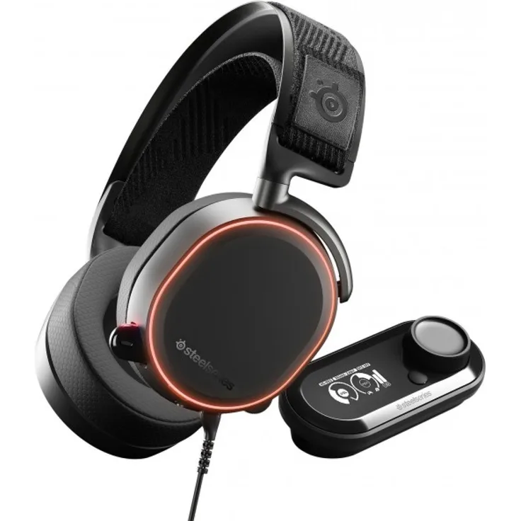SteelSeries Arctis Pro GameDAC Gaming-Headset zertifizierte hochauflösende Audioqualität ESS Sabre DAC