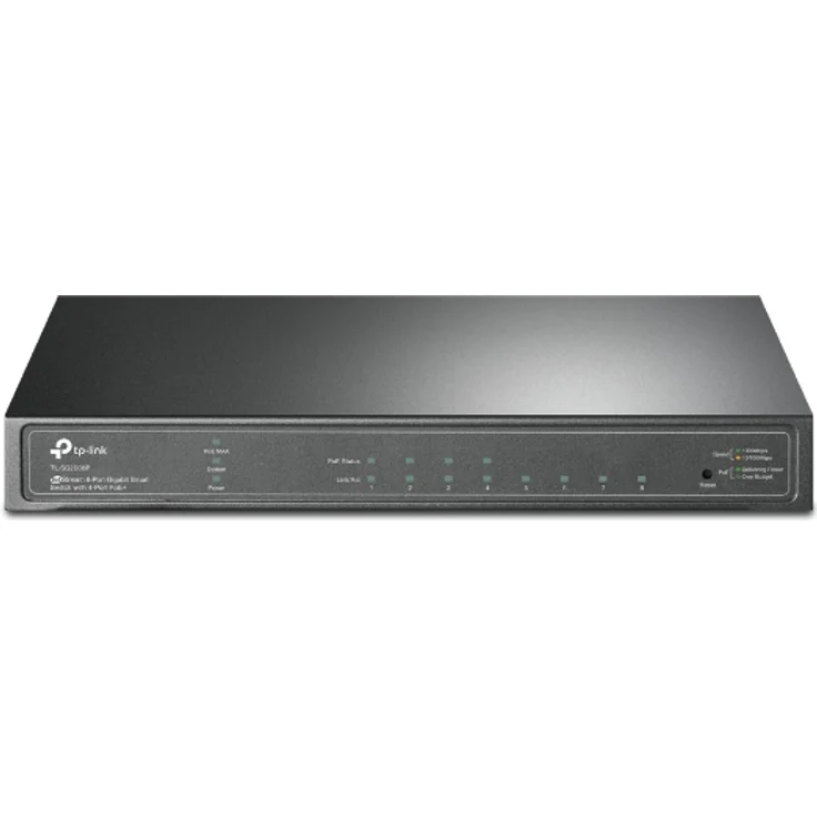 TP-Link TL-SG2008P 8-Port Gigabit Smart Switch (4x PoE+) – Bild 1
