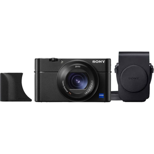 Bild für Sony Cyber-shot DSC-RX100 VA Kit schwarz inkl. Tasche + Griffbefestigung