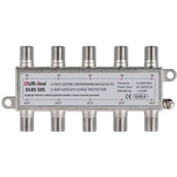 DUR-line DLBS 505 SAT-Überspannungsschutz-Blitzschutz