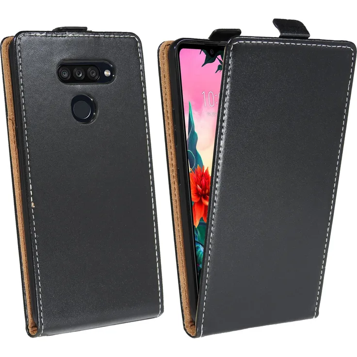 cofi1453 Flip Hülle, geeignet für LG K50S, Flipstyle-Tasche, schwarz