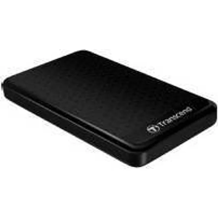 Transcend StoreJet 25A3 - Festplatte - 2 TB - extern (tragbar) - 2.5 Zoll (6.4 cm) - USB 3.0 - Schwarz (TS2TSJ25A3K)