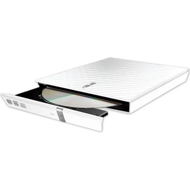 Asus SDRW-08D2S-U Lite externer DVD 8X Brenner USB 2.0 weiß
