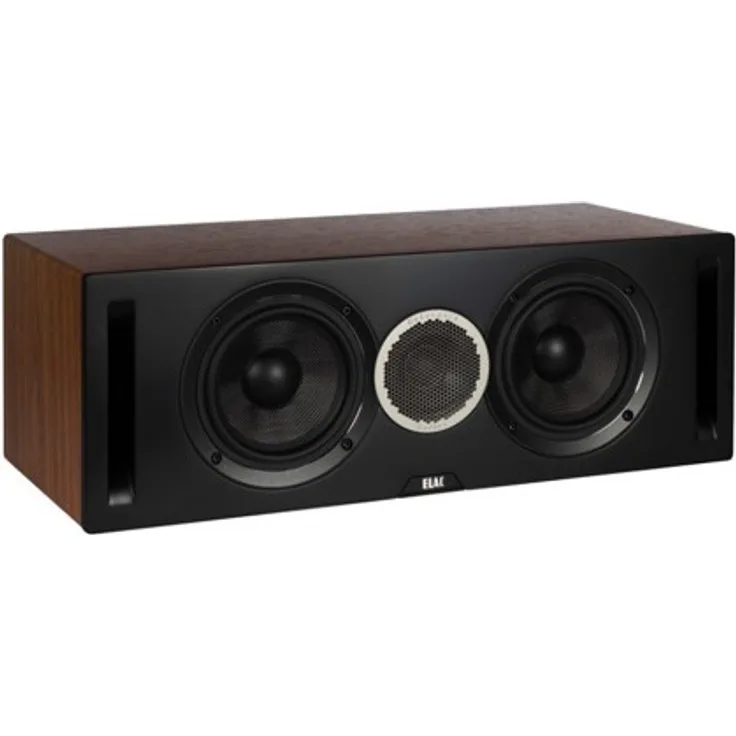 ELAC Debut Reference C5 Centerlautsprecher, schwarz-holz