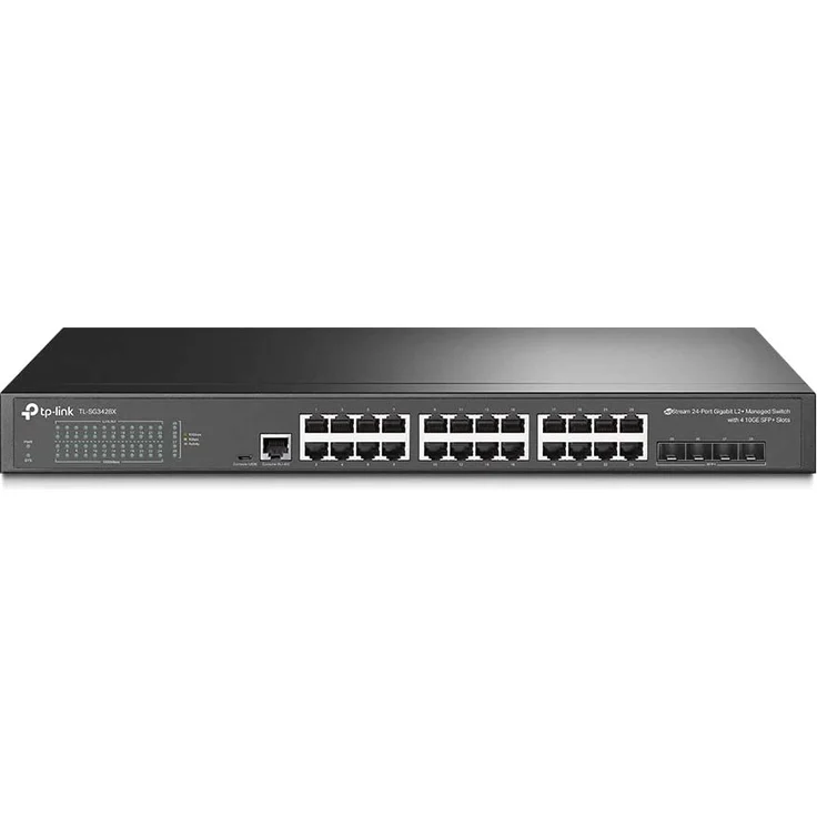 TP-Link TL-SG3428X 24-Port Gigabit Managed Switch 4x 10G SFP – Bild 1