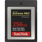 SanDisk Extreme PRO CFexpress-Karte Typ B, 256 GB, bis zu 1.700 MB-Sek., für RAW 4K video
