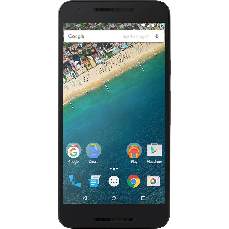 LG Google Nexus 5X Smartphone 13,21cm Pixel (5,2 Zoll) IPS-Display, 32GB interner Speicher, 2GB RAM, Android, Schwarz – Bild 1