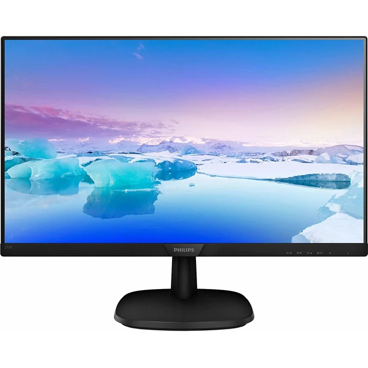 Philips 273V7QJAB-00 68 cm (27 Zoll) Monitor (VGA, HDMI, 5ms Reaktionszeit, DisplayPort, 1920 x 1080, 60 Hz, mit Lautsprecher) schwarz – Bild 2