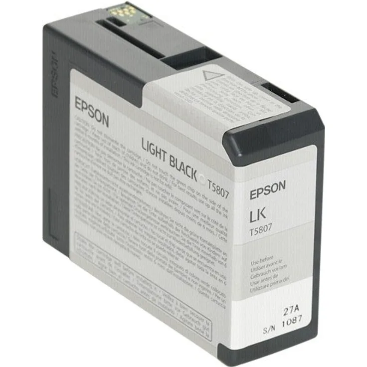 EPSON T5807 Tinte foto hell schwarz Standardkapazität 80ml 1er-Pack