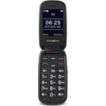 swisstone BBM 625 GSM-Mobiltelefon mit großem beleuchteten 6 cm (2,4 Zoll) Farbdisplay und zusätzlichem Außendisplay (Kamera-Bluetooth-Notruftaste-Micro-SD)