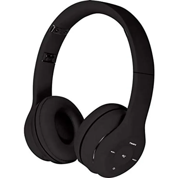 Freestyle Kopfhörer, kabellos, Bluetooth V3.0 FH0915, Schwarz, integriertes Mikrofon [43048]