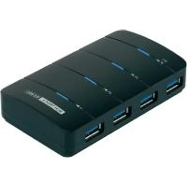 Renkforce 4 Port USB 3.0-Hub Schwarz (1005584)