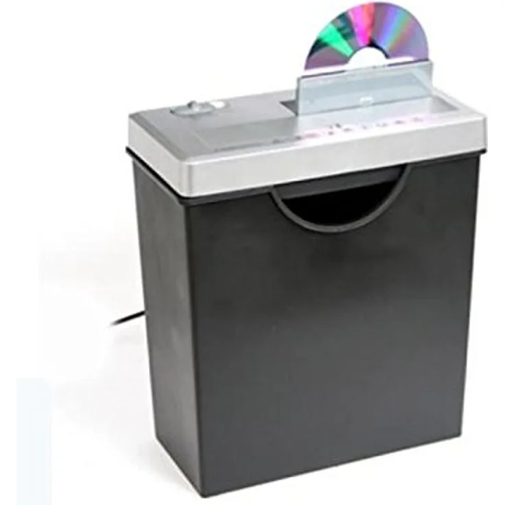 Omega onpc Strip Shredding, 70dB schwarz, grau Aktenvernichter  zerstörerischen von Papier (Strip Shredding, schwarz, grau, 220 V, 50 Hz, 0,7 A, 280 x 146 x 312 mm)
