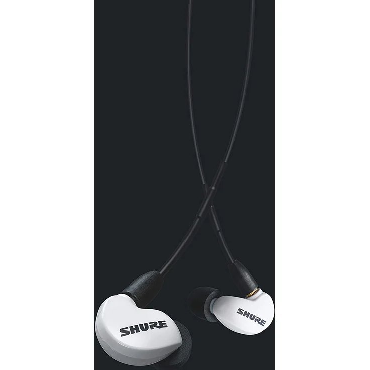 Shure AONIC 215 In-Ear Kopfhörer mit Mikrofon, geeignet für Sport, weiß – Bild 5