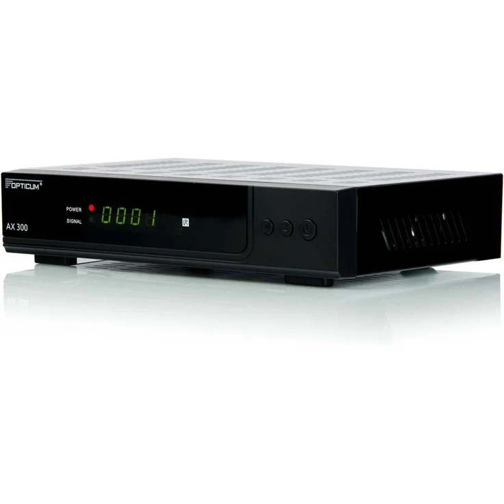Opticum HD AX 300 DVB-S, HDMI, EPG, Aufnahmefunktion, schwarz – Bild 2