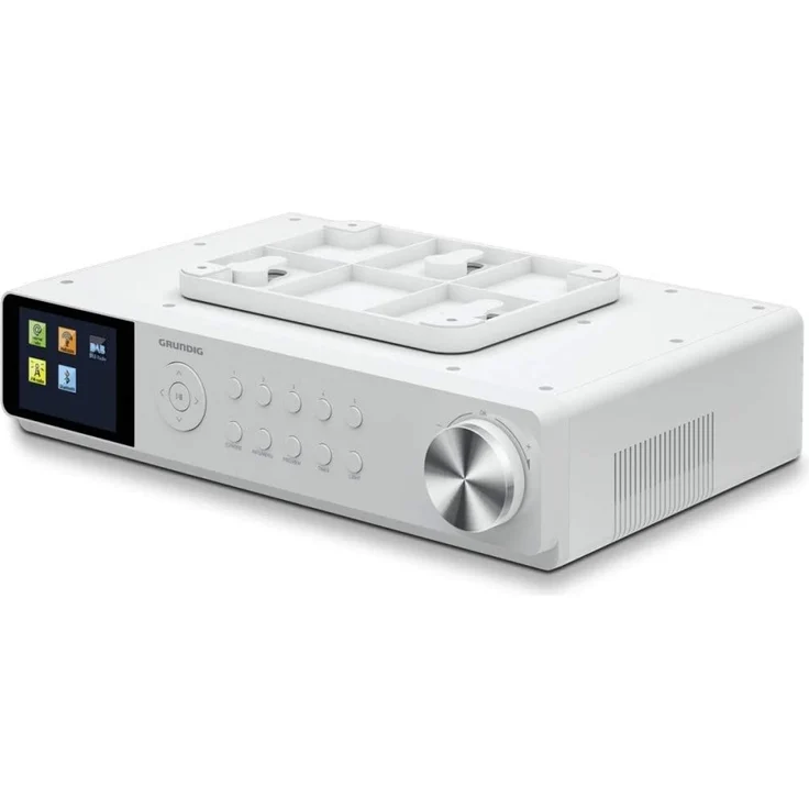 Grundig DKR 3000 BT Unterbauradio mit Bluetooth, WLAN, Wecker, TFT-Display, Wecker, geeignet für Küche, weiß – Bild 2