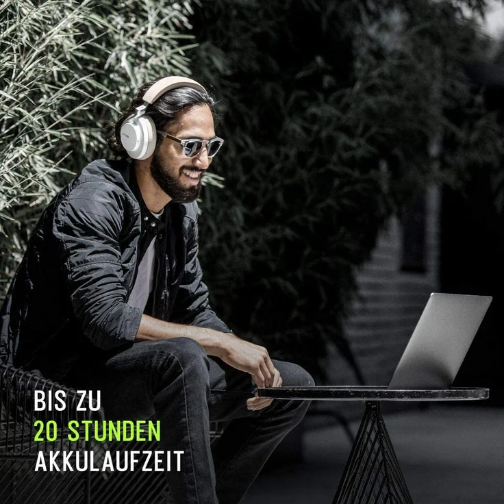 Shure AONIC 50 Over-Ear-Kopfhörer mit Bluetooth, Noise Cancelling, weiß – Bild 5