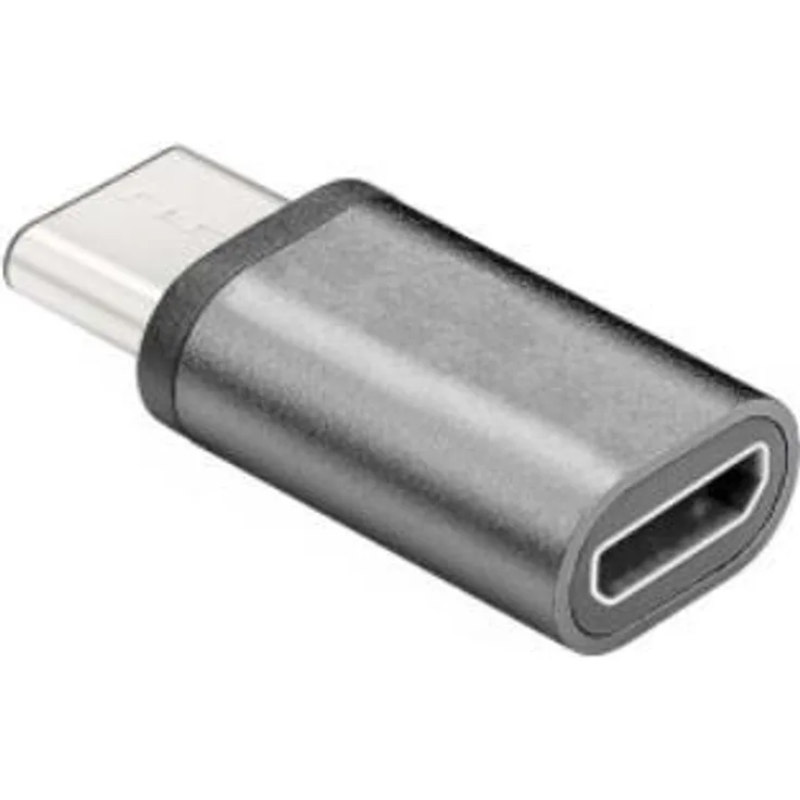 DINIC USBC-MICRO-DI USB-C MicroUSB B 2.0 Grau Kabelschnittstellen-/adapter (USBC-MICRO-DI)