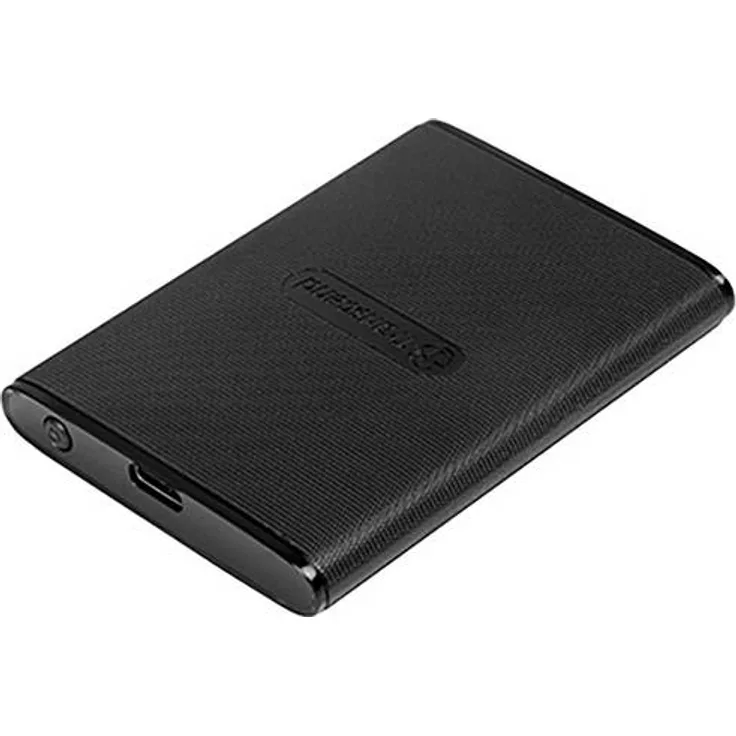 Transcend ESD270C - Solid-State-Disk - 500 GB - extern (tragbar) - USB 3.1 Gen 2 - 256-Bit-AES - Schwarz (TS500GESD270C)