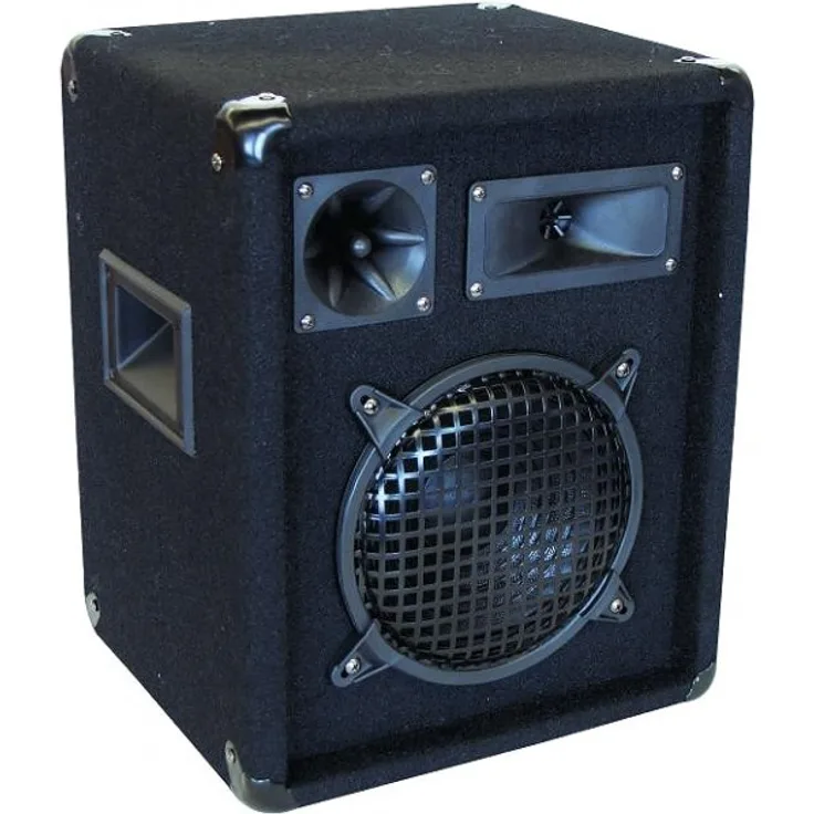 Omnitronic DX-822 Party Lautsprecher 20 cm 8 Zoll 150 W schwarz
