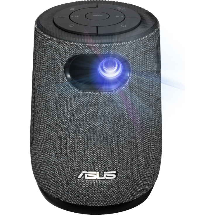 Asus Zenbeam Latte L1 Mini-Beamer, DMD/DLP, WXGA (1280 x 720), Kontrast 400:1, 300 ANSI-Lumen, Bildverhältnis 16:9, WLAN, schwarz – Bild 2