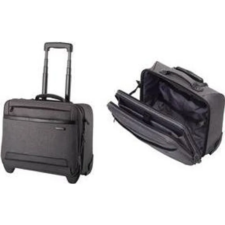 Lightpak Laptop-Trolley Arkon Rollkoffer, 42 cm, 22 L, Grau