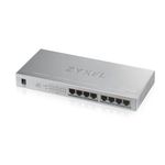 Zyxel Gigabit Unmanaged PoE+ Switch mit 8 Ports (davon 8 mit PoE) und einem PoE-Budget von 60 Watt, Lifetime [GS1008HP]