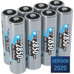 ANSMANN Akku AA 2850mAh Mignon NiMH 1,2V - 1000x wiederaufladbar (8 Stück)