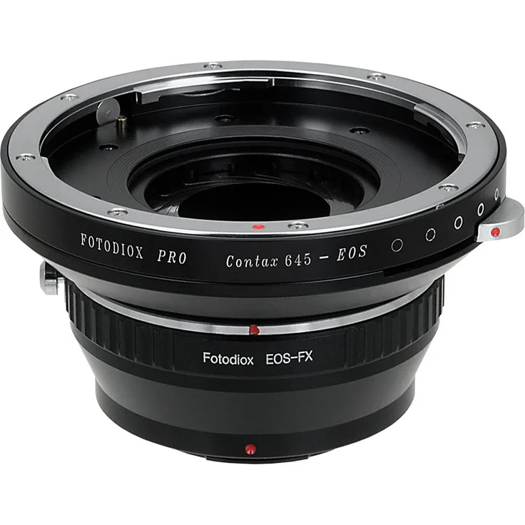 Fotodiox Pro Lens Mount Adapters, Contax 645 (C645) Mount Lenses to Fujifilm X-Series Mirrorless Camera Adapter - fits X-Mount Camera Bodies such as X-Pro1, X-E1, X-M1, X-A1, X-E2, X-T1