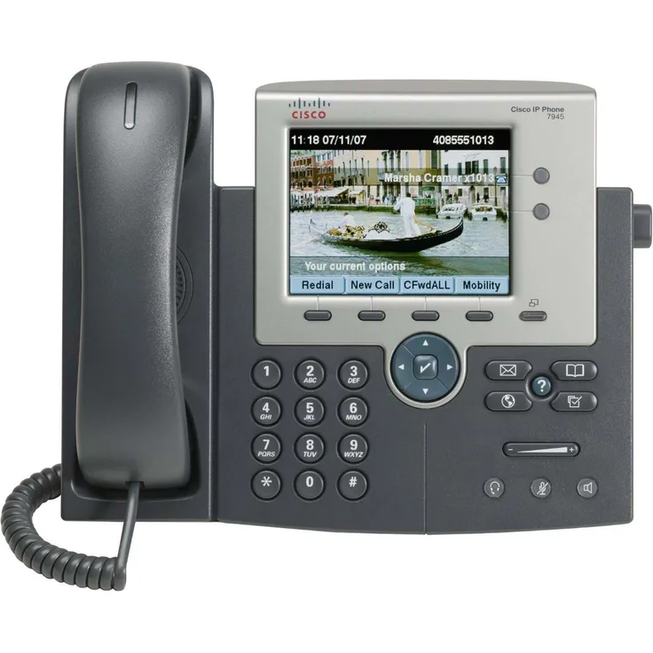 Cisco Systems IP 7945G VoIP-Telefon grau