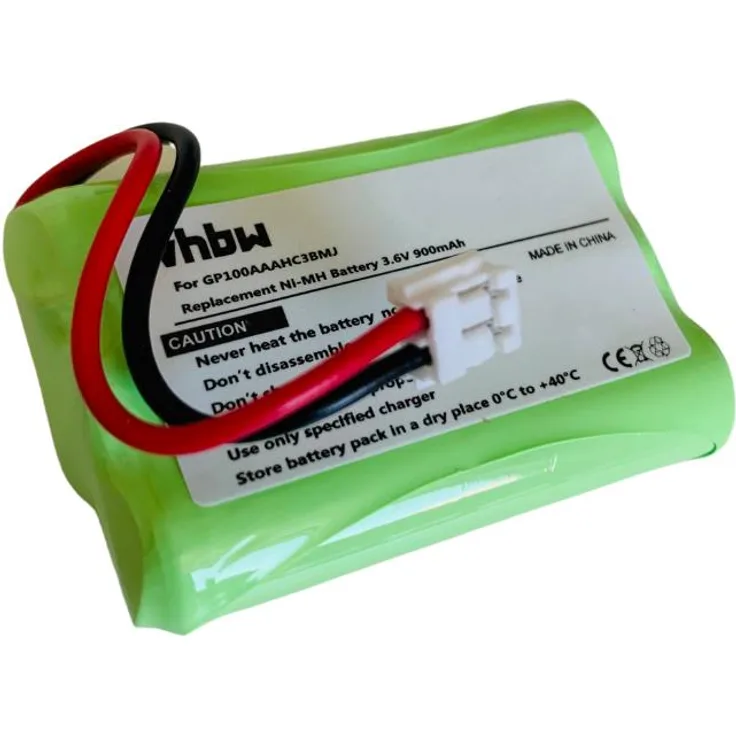 Akku kompatibel Audioline Baby Care V100 900mAh