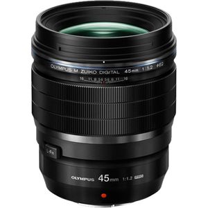 Bild für Olympus M.Zuiko Digital ED 45mm F1.2 PRO Objektiv, lichtstarke Festbrennweite, geeignet für alle MFT-Kameras (Olympus OM-D & PEN Modelle, Panasonic G-Serie)