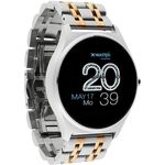 X-Watch Joli XW Pro Smartwatch Damen, Aluminiumgehäuse, Shiny Silver