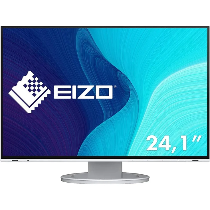 Eizo FlexScan EV2495 weiß - 24,1 Zoll, WUXGA (1920 x 1200), IPS-Panel, 60Hz, 5ms, 350cd/m² (EV2495-WT) – Bild 1