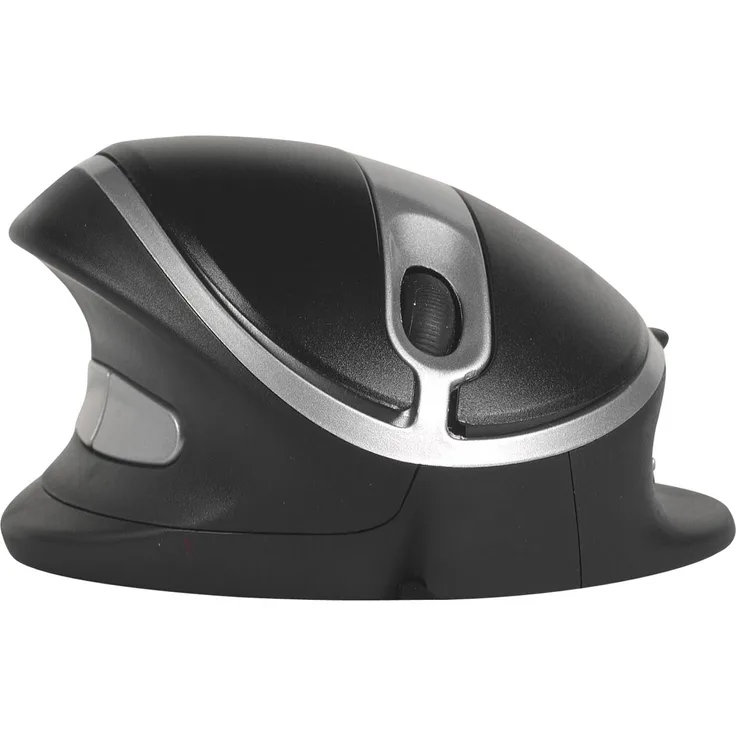 Bakker BNEOYM Oyster Vertikale Maus schwarz-Silber