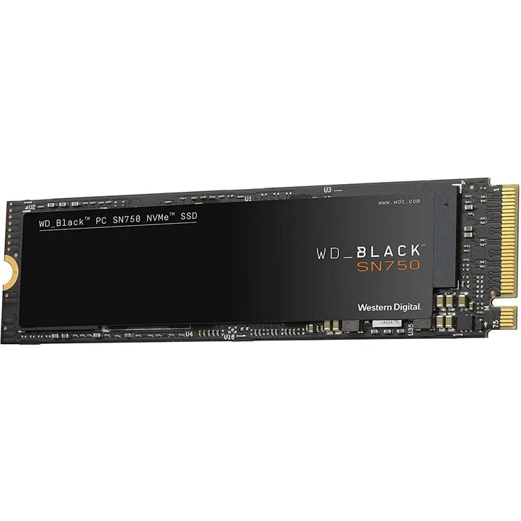 WD Black SN750 NVMe SSD WDS100T3X0C - Solid-State-Disk - 1 TB - intern - M.2 2280 - PCI Express 3.0 x4 (NVMe) (WDS100T3XHC-00SJG0)