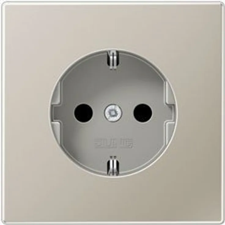 Jung AL 1520 D Schuko Steckdose 16 A 250 V Serie LS edelstahl