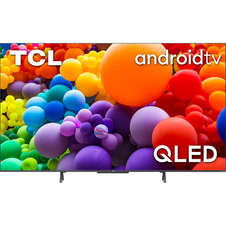 TCL 55C725 139 cm (55 Zoll) QLED Smart TV QLED (Ultra HD, HDR) HD-Triple-Tuner (Sat, Antenne, Kabel) Modelljahr 2021 Energieklasse G (DE-Modell) – Bild 1