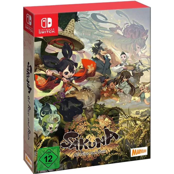 Sakuna - Of Rice and Ruin (Golden Harvest Edition) (Switch)
