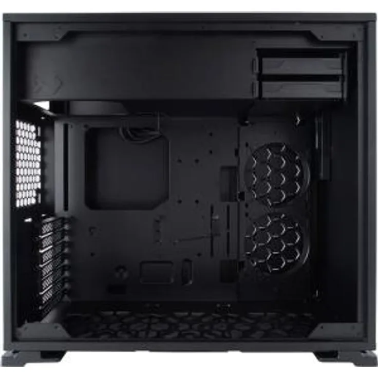 InWin Mid Tower Gaming-Computergehäuse schwarz